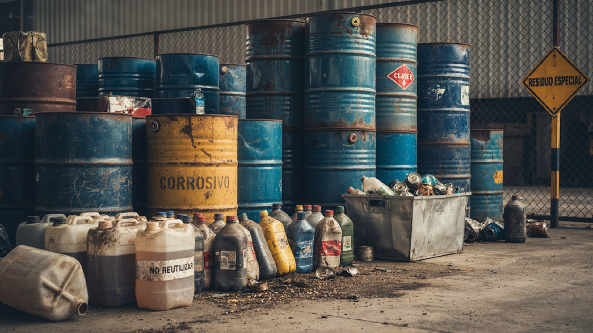 Envases contaminados